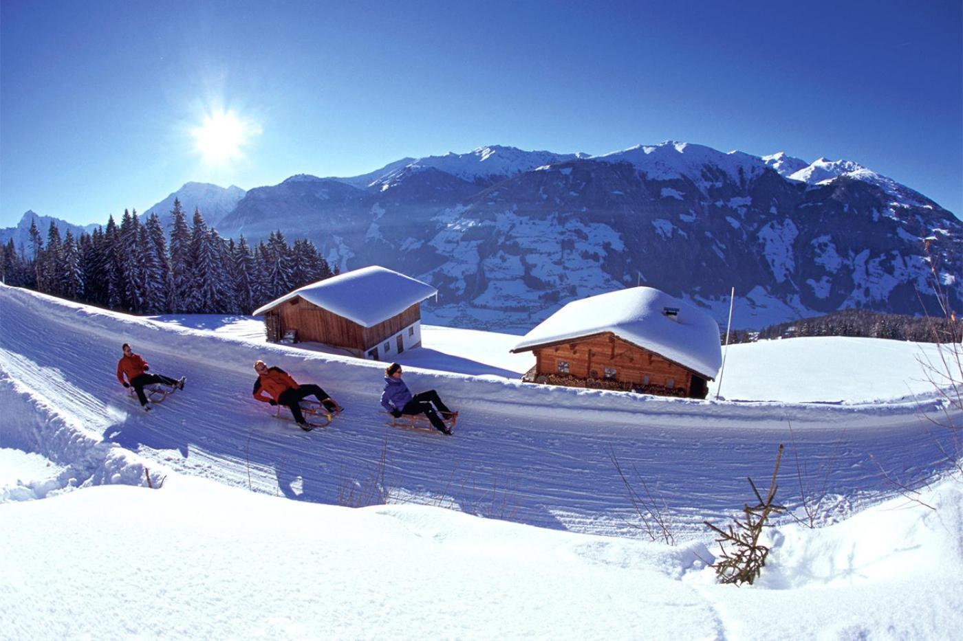 Luxus Apartment Nina Mit Zirbenhuette Ramsau im Zillertal Εξωτερικό φωτογραφία